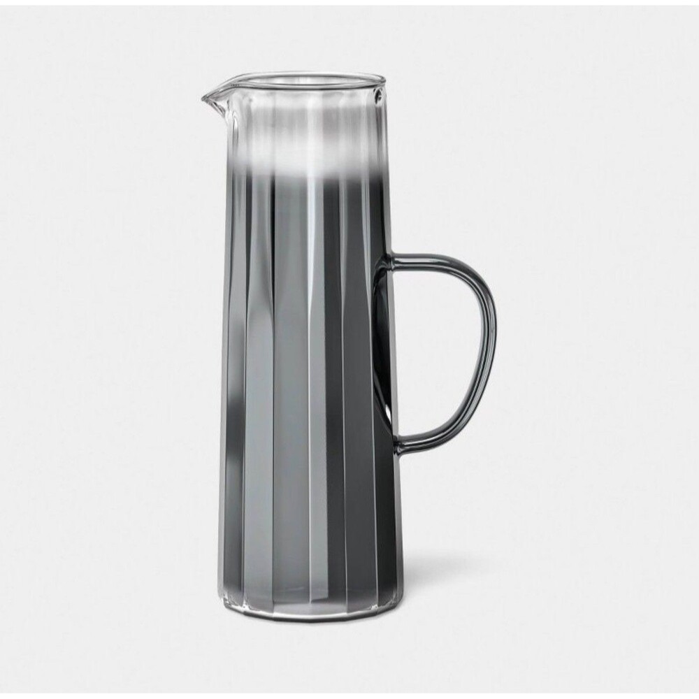 threshold glass pitcher